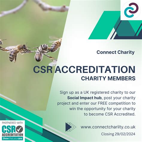 Charity Accreditation.